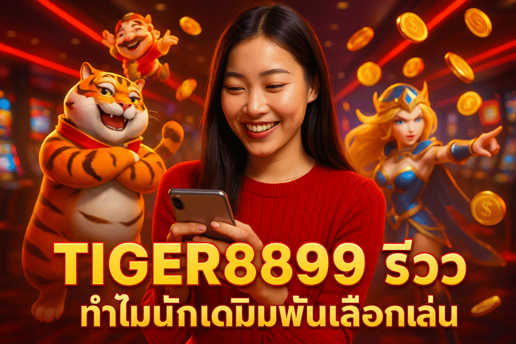 TIGER8899 รีวิว ทำไมนักเดิมพันเลือกเล่น