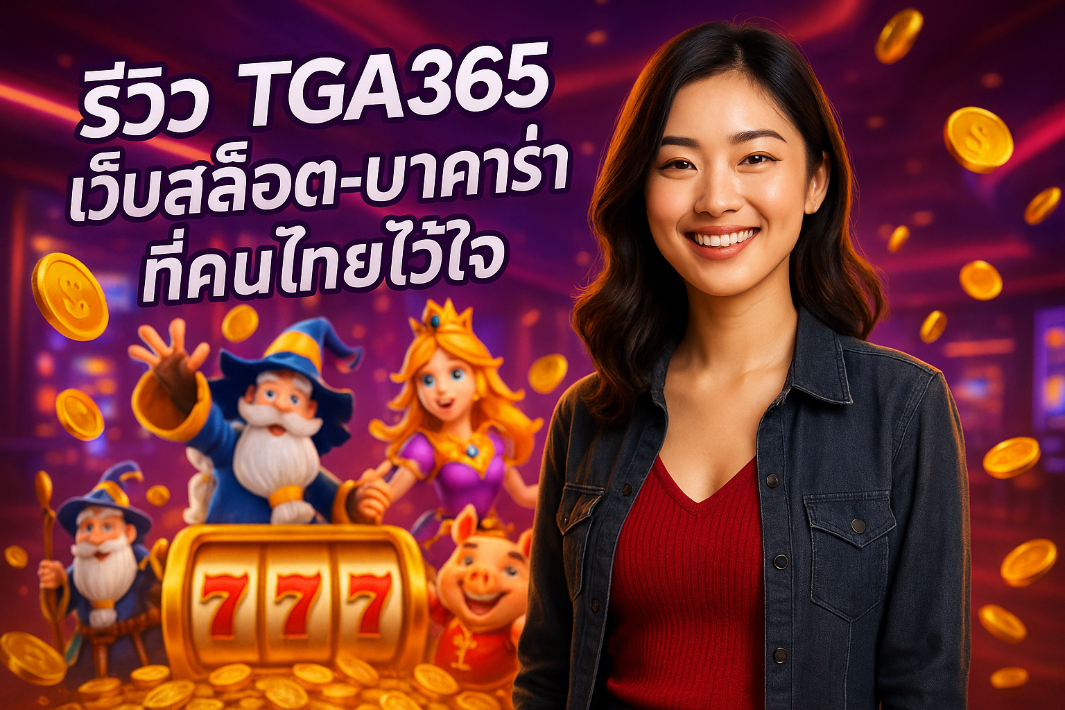 รีวิว TGA365 เว็บสล็อต บาคาร่า ที่คนไทยไว้ใจ