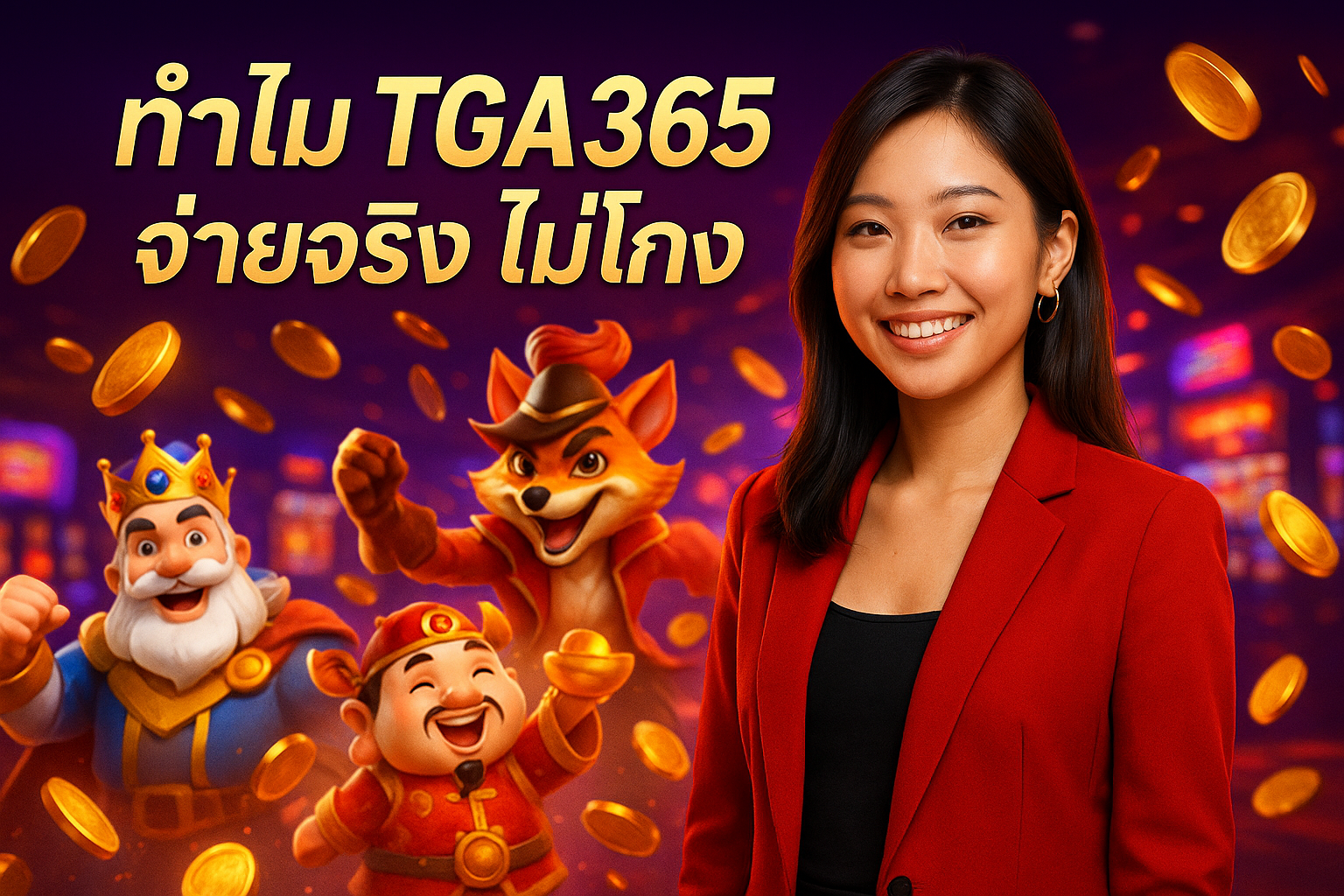 ทำไม TGA365 จ่ายจริง ไม่โกง